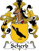 German Wappen Coat of Arms for Scherb