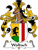 German Wappen Coat of Arms for Walbach