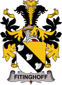Swedish Coat of Arms for Fitinghoff