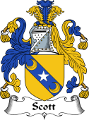 Scottish Coat of Arms for Scott
