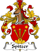 German Wappen Coat of Arms for Spitzer
