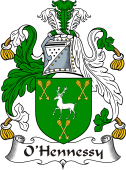 Irish Coat of Arms for O'Hennessy