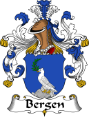 German Wappen Coat of Arms for Bergen