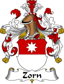German Wappen Coat of Arms for Zorn
