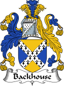 English Coat of Arms for the family Backhouse