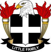 Coat of arms used by the Little family in the United States of America