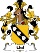German Wappen Coat of Arms for Ebel