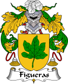 Spanish Coat of Arms for Figueras or Figuera
