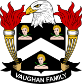Coat of arms used by the Vaughan family in the United States of America
