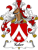 German Wappen Coat of Arms for Kaler