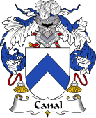 Spanish Coat of Arms for Canal