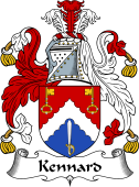 English Coat of Arms for the family Kennard