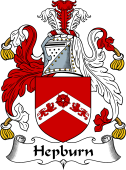 English Coat of Arms for the family Hepburn
