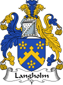 English Coat of Arms for the family Langholm (e)