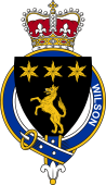 British Garter Coat of Arms for Wilson (England)