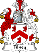 English Coat of Arms for the family Tilney