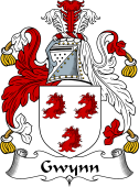 Irish Coat of Arms for Gwynn