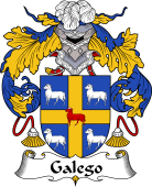 Portuguese Coat of Arms for Galego