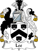 English Coat of Arms for the family Lee