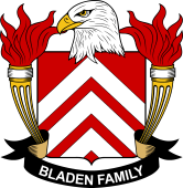 Coat of arms used by the Bladen family in the United States of America