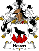 German Wappen Coat of Arms for Hessert