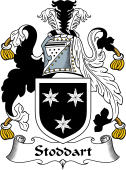 English Coat of Arms for the family Stoddart