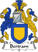 English Coat of Arms for the family Bertram