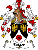 German Wappen Coat of Arms for Ediger
