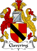 English Coat of Arms for the family Clavering