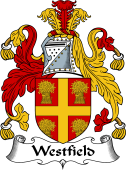 English Coat of Arms for the family Westfield