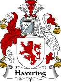 English Coat of Arms for the family Havering