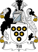 English Coat of Arms for the family Till