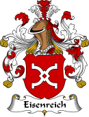 German Wappen Coat of Arms for Eisenreich