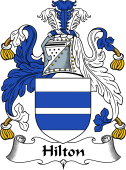 English Coat of Arms for the family Hilton