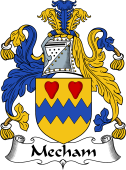 Irish Coat of Arms for Mecham