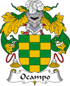 Spanish Coat of Arms for Ocampo
