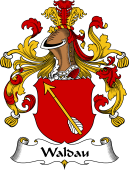 German Wappen Coat of Arms for Waldau