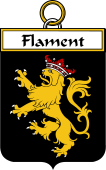 French Coat of Arms Badge for Flament
