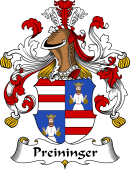 German Wappen Coat of Arms for Preininger