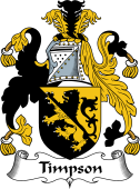 English Coat of Arms for the family Timpson