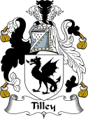 English Coat of Arms for the family Tilley