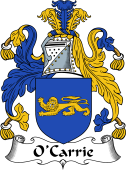 Irish Coat of Arms for O'Carrie or Carry