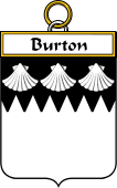 Irish Badge for Burton or Bourton