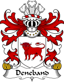 Welsh Coat of Arms for Deneband (or DENEBAUD, of Gwent)