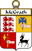 Irish Badge for McGrath or McGraw