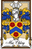 Scottish Coat of Arms Bookplate for MacChlery
