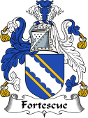 English Coat of Arms for the family Fortescue