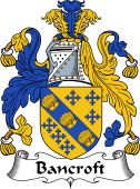 English Coat of Arms for the family Bancroft
