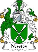 English Coat of Arms for the family Newton