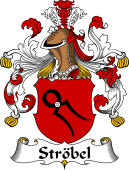 German Wappen Coat of Arms for Ströbel